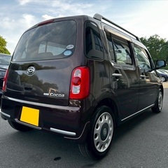 低走行7万キロ台！月々9千円〜分割可‼️☆人気☆ミラココア☆車検2年付き！【名義変更代込み】Bluetoothナビ付き☆走行中DVD見れます☆圧迫感無くおしゃれな内装☆ドライブレコーダー付き☆そのまま乗って帰れます‼️の画像