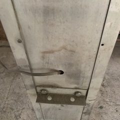 大型看板　袖看板　突き出し看板　ステンレス枠　筐体　電照　の画像