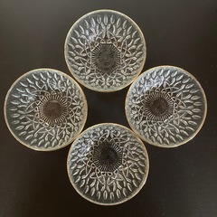 【ガラス食器】 盛り鉢 4個セット の画像