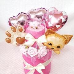 ✨ご注文承ります✨可愛いペットシーツケーキ二段の画像