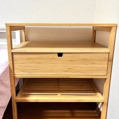 6/29まで】IKEA NORDKISA ノールドシーササイドテーブル ベッド