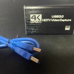 キャプチャカード　新品　外付け 4K パススルー Switch対...