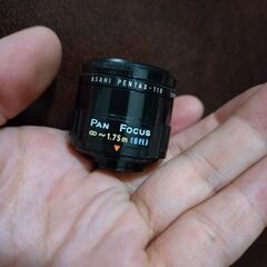極上品　PENTAX-110 18mm F2.8　純正フィルター付きの画像