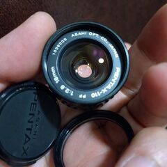 極上品　PENTAX-110 18mm F2.8　純正フィルター付きの画像