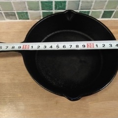 スキレット　15cm　鉄製　ゲタなし
