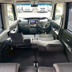 月々9千円〜分割可❗️車検2年付き！【名義変更代込み】広い車内！大人気‼️ダイハツ タントカスタム☆HDDナビ付き☆走行中DVD見れます☆純正アルミ☆電動スライドドア☆ドライブレコーダー☆そのまま乗って帰れます！の画像