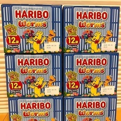 ハリボー　ワームスぐみ　(80g×12袋)×6箱