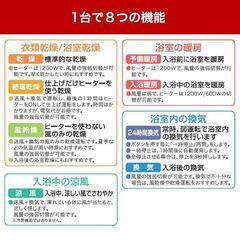 梅雨時期の衣類乾燥に★浴室換気乾燥暖房機★中古品★早い者勝ち１台限定の画像