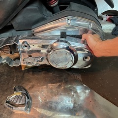 売約済み　
アドレスv125gメッキ3点