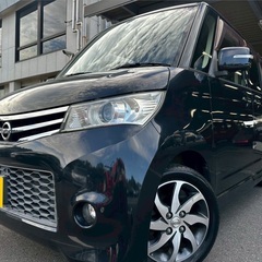 低走行7万キロ台☆月々1万円〜分割払い可❗️ 車検2年付き！【名義変更代込み】大人気☆日産 ルークスハイウェイスター☆HDDナビ付き☆走行中DVD見れます☆ETC付き☆電動スライドドア☆ドラレコ付き☆スマートキー☆フルオートエアコン☆純正アルミ！事故修復歴無し☆そのまま乗って帰れます❗️の画像