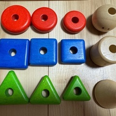 ジオトリオ　知育玩具　つみきの画像