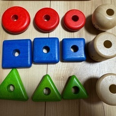 ジオトリオ　知育玩具　つみきの画像