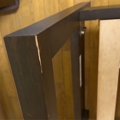 無印 シングルベッド すのこの画像