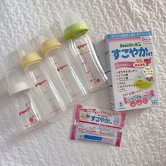 哺乳瓶、すこやかmilkまとめ売り 🍼