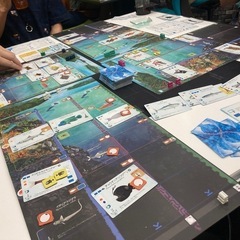 ボードゲームして遊びましょうー
