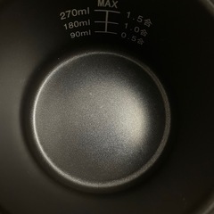 0.5～1.5合炊き 炊飯器の画像