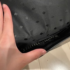 ケイトスペード グリッターバッグの画像