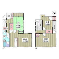 🌈✨【イエコムゼロプラン】🌈✨敷金/礼金0円 ✨ 初期安物件💥保証人不要・ 金融ブラック・水商売・無職OK😄 東武日光線 幸手駅 徒歩10分❗️幸手市中５丁目  ❗️KJ51765 - 幸手市