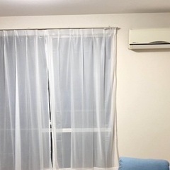 トゥーワンスタイル　レース　カーテン　　夏物　ナチュラル　ほぼ新品の画像
