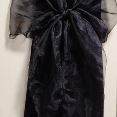美品   INDIVI  アシンメトリードレス 
