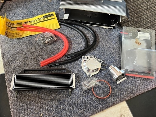 売約済み　
アドレスv125g オイルクーラーキット