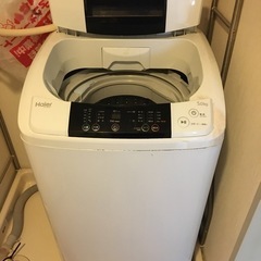 洗濯機　Haier 5キロ