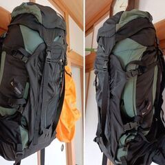 GREGORY(グレゴリー) 48-55L前後　バックパック+防水カバーの画像