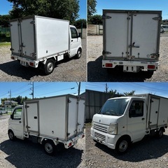 SUZUKIキャリーBOX/8万km台/予備検付き /大容量積載可能！の画像