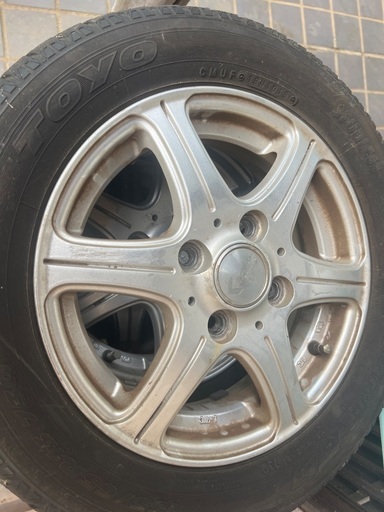 タイヤ　155/65R13 73Q ミラ