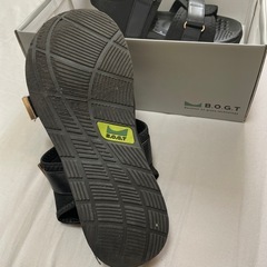 黒サンダル　Ｌサイズの画像