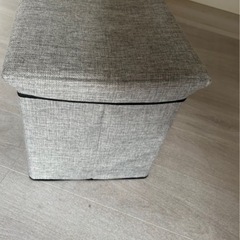 収納椅子　収納ボックス　見せる収納の画像