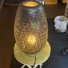 IKEA 和風ランプ 