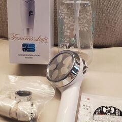 ナノバブルシャワーヘッド、ボトル、石鹸セットの画像