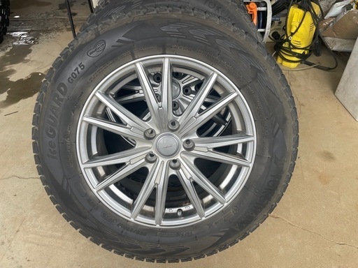 225/65r17　スタッドレスタイヤ、ホイールセット