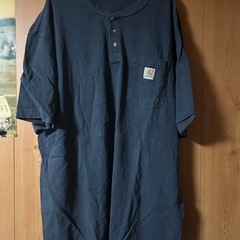 Carhartt ヘンリーネック　Tシャツ　紺色