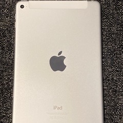 ipad mini4 128GB Wi-Fi + Cellular バッテリー100%の画像