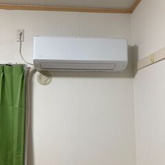 【取引中】※最終価格です【28日まで】エアコン　6〜9畳用　7.8万円で購入　使用60日　ハイアールの画像