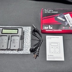 ビデオカメラ　SONY NP-F系　デュアルバッテリーチャージャ...