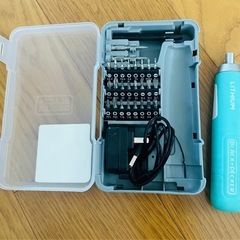 BLACK+DECKER 3.6V電動ドライバー BD40K27Bの画像