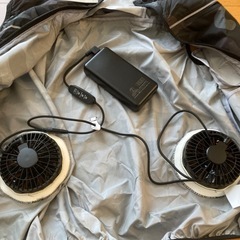 ファン付きベスト　空調ベスト　バッテリー付き　の画像