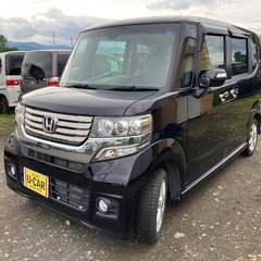 格安コミコミ価格29万 車検9.7 軽自動車 北海道札幌H26 N-BOXカスタムG 4WD 修復歴無しの画像