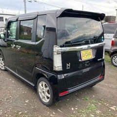 格安コミコミ価格29万 車検9.7 軽自動車 北海道札幌H26 N-BOXカスタムG 4WD 修復歴無しの画像