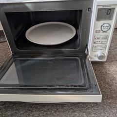 【決まりました】SHARP電子レンジ　950w　中古　7/21以降のお渡しの画像