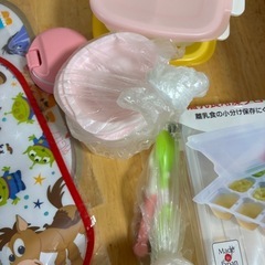 離乳食　冷凍＆レンジ　対応　小さいプラカップなど
