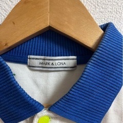MARK & LONA カラフル刺繍ポロシャツ　木村拓哉がモデル　サイズMの画像