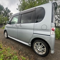 【ご成約】車検R9年7月❗️タント カスタムX❗️7.5万キロ❗️L385S❗️スライドドア❗️4WD❗️の画像