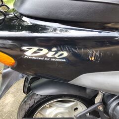 【値下げ】【値下げ交渉可能】ホンダ　Dio　AF35　２スト　傷ありますが、機関機能良好、低走行距離 ３７９ｋｍの画像