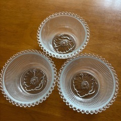 ガラス小鉢3個セット