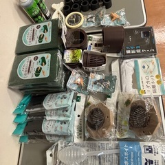 百均のメダカと水草グッズ18点＋8点