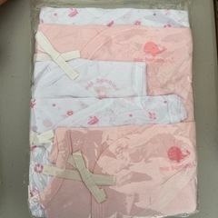 新品　新生児　ベビー肌着5点セット　の画像
